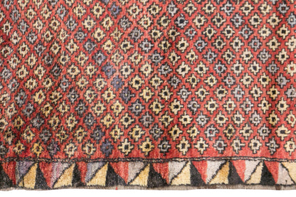 Vintage Konya Derbent Rug, 110 × 185 cm / 3.6 x 6.1 ft Handmade Wool Rug