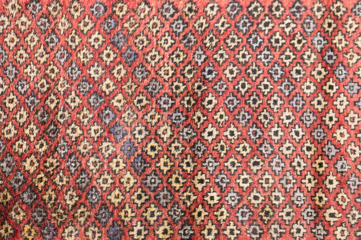 Vintage Konya Derbent Rug, 110 × 185 cm / 3.6 x 6.1 ft Handmade Wool Rug
