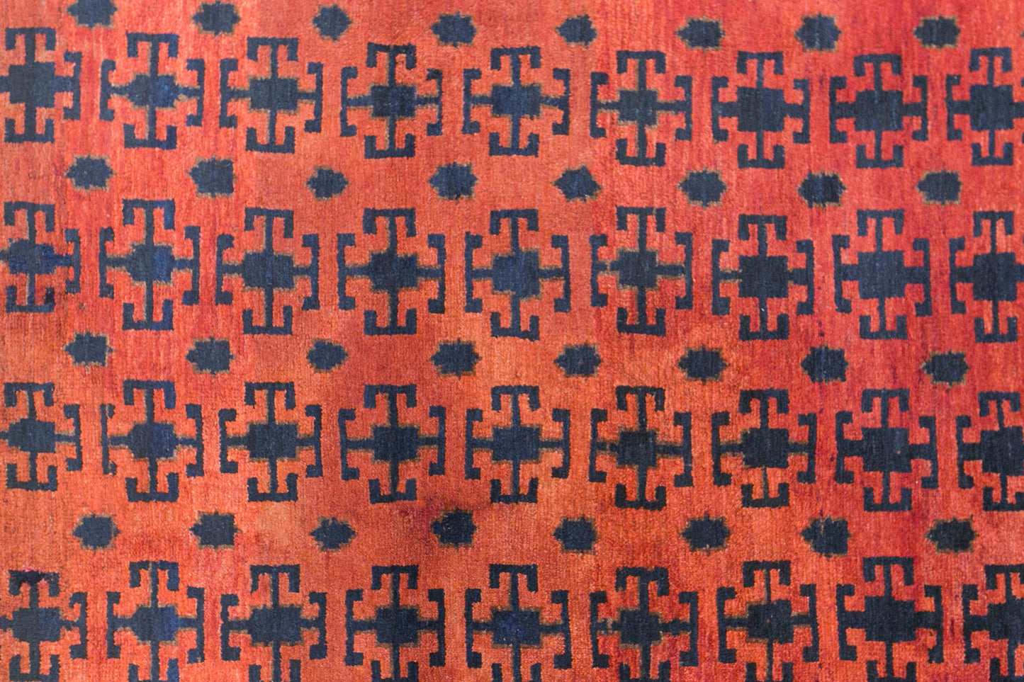 Vintage Kyrgyz Rug, 125 × 285 cm / 4.1 x 9.4 ft Handmade Wool Rug