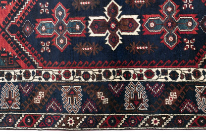 Vintage Dosemealti Nomadic Rug, 132 × 200 cm / 4.3 x 6.6 ft Handmade Wool Rug