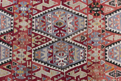 Vintage Oushak Rug, 187 x 330 cm / 6.1 x 11 feet