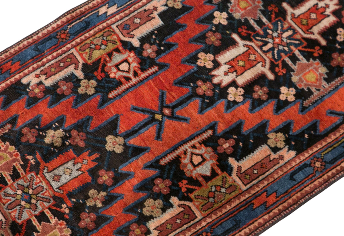 Vintage Turkish Runner rug, 70 x 295 cm / 2.3 x 9.7 feet