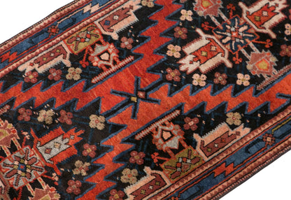 Vintage Turkish Runner rug, 70 x 295 cm / 2.3 x 9.7 feet
