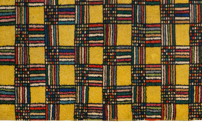 Modern Turkish Area Rug, 3.2x6.2 ft, 97x190 cm