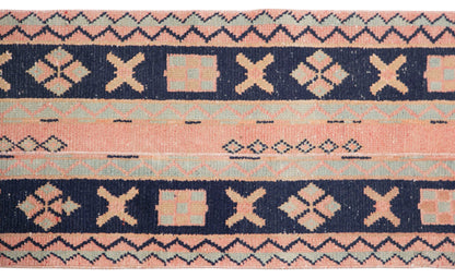 Turkish Runner Rug, 2x11.9 ft, 61x362 cm