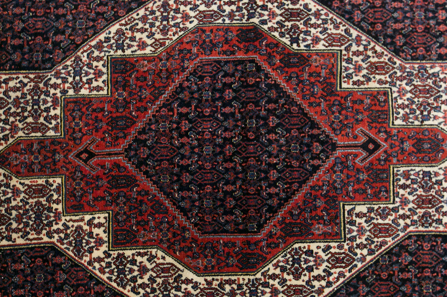 Vintage Wool Rug, Handmade Area Rug, 140 x 195 cm / 5 x 6 ft Rug