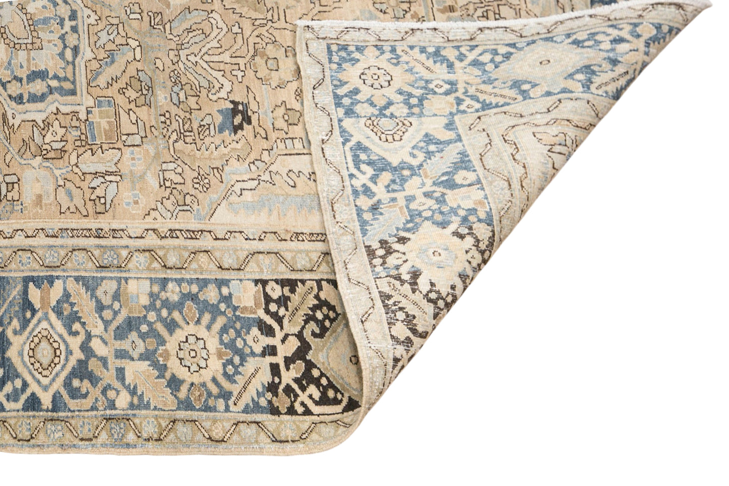Vintage Turkish Area Rug, 8.9x13 ft, 270x395 cm