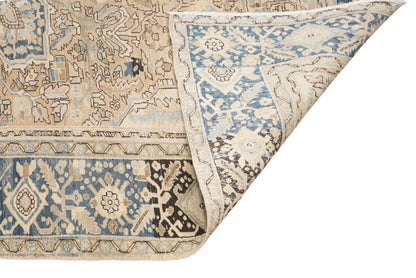 Vintage Turkish Area Rug, 8.9x13 ft, 270x395 cm