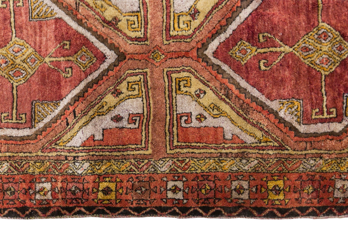 Vintage Konya Derbent Runner Rug, 123 × 355 cm / 4 x 11.6 ft Rug