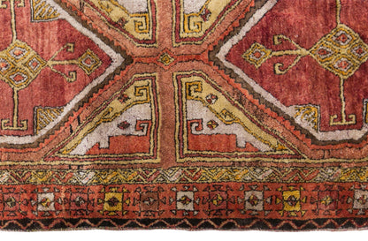 Vintage Konya Derbent Runner Rug, 123 × 355 cm / 4 x 11.6 ft Rug