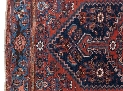 Vintage Turkish Rug, 134 × 192 cm / 4.4 x 6.3 ft Handmade Wool Rug