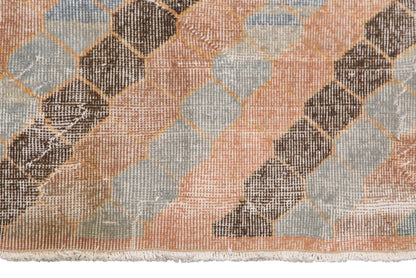 Turkish Runner Rug, 2x5.4 ft, 61x165 cm