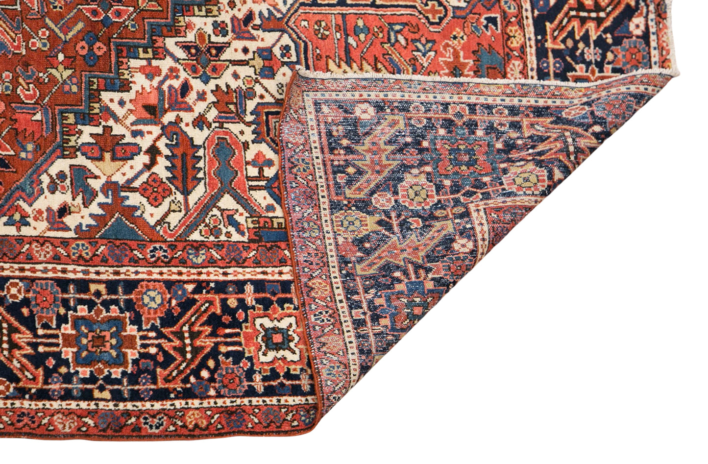 Vintage Turkish Area Rug, 9.8x11.5 ft, 300x350 cm