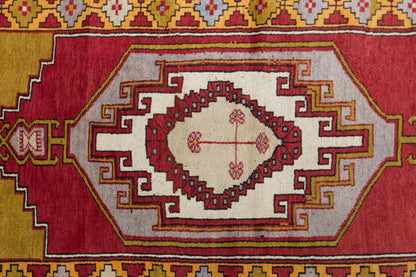 Vintage Konya Rug, 102 × 170 cm / 3.3 x 5.6 ft Handmade Wool Rug