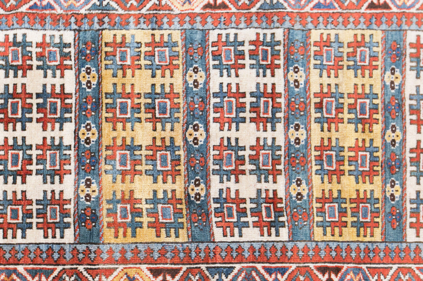 Vintage Turkish Rug, 105 × 216 cm / 3.4 x 7.1 ft Handmade Wool Rug