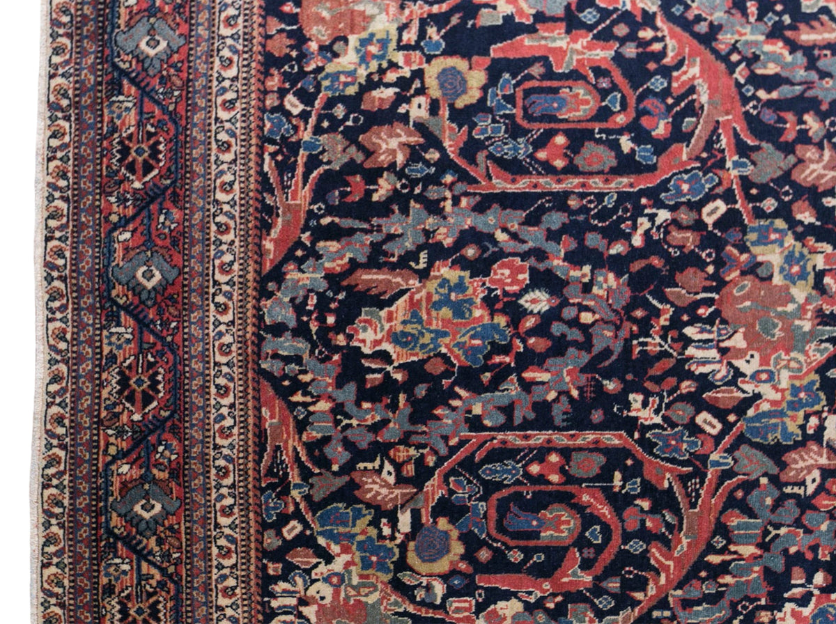 Vintage Turkish Rug, 136 × 185 cm / 4.5 x 6.1 ft Rug, Handmade Wool Area Rug