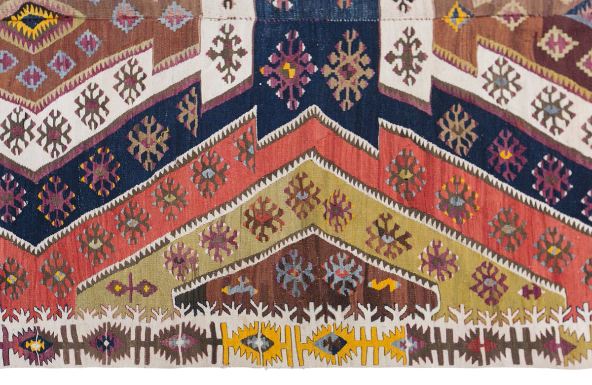Vintage Konya Kilim, 152 x 405 cm / 5 x 13 feet