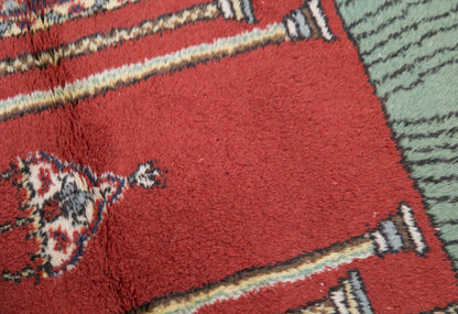 Prayer Rug 2.5 x 4.8 feet 76 x 145 cm