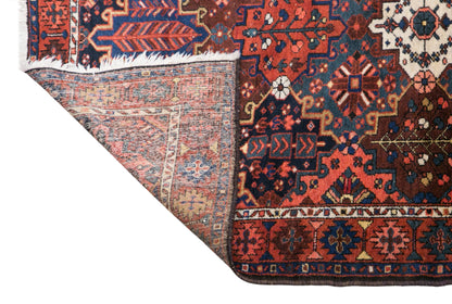 Vintage Small Rug, 140 x 205 cm / 4.6 x 6.7 feet