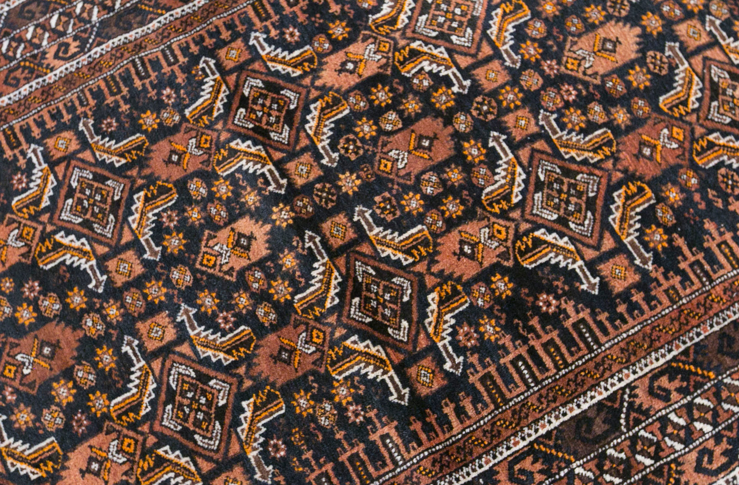 Vintage Konya Rug, 112 × 190 cm / 3.7 x 6.2 ft Handmade Wool Rug