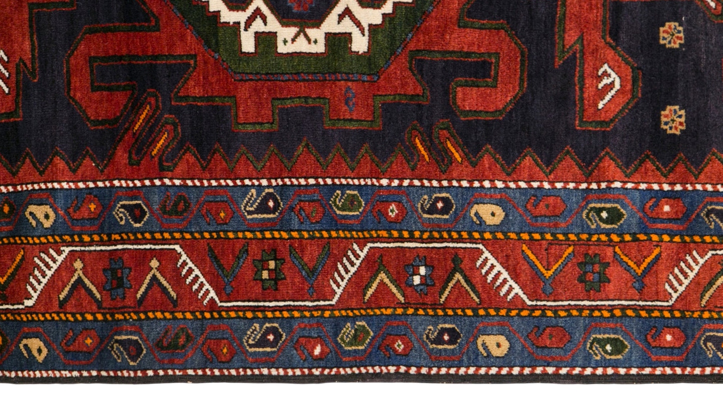 Vintage Turkish Area Rug, 5.3x8.4 ft, 162x256 cm