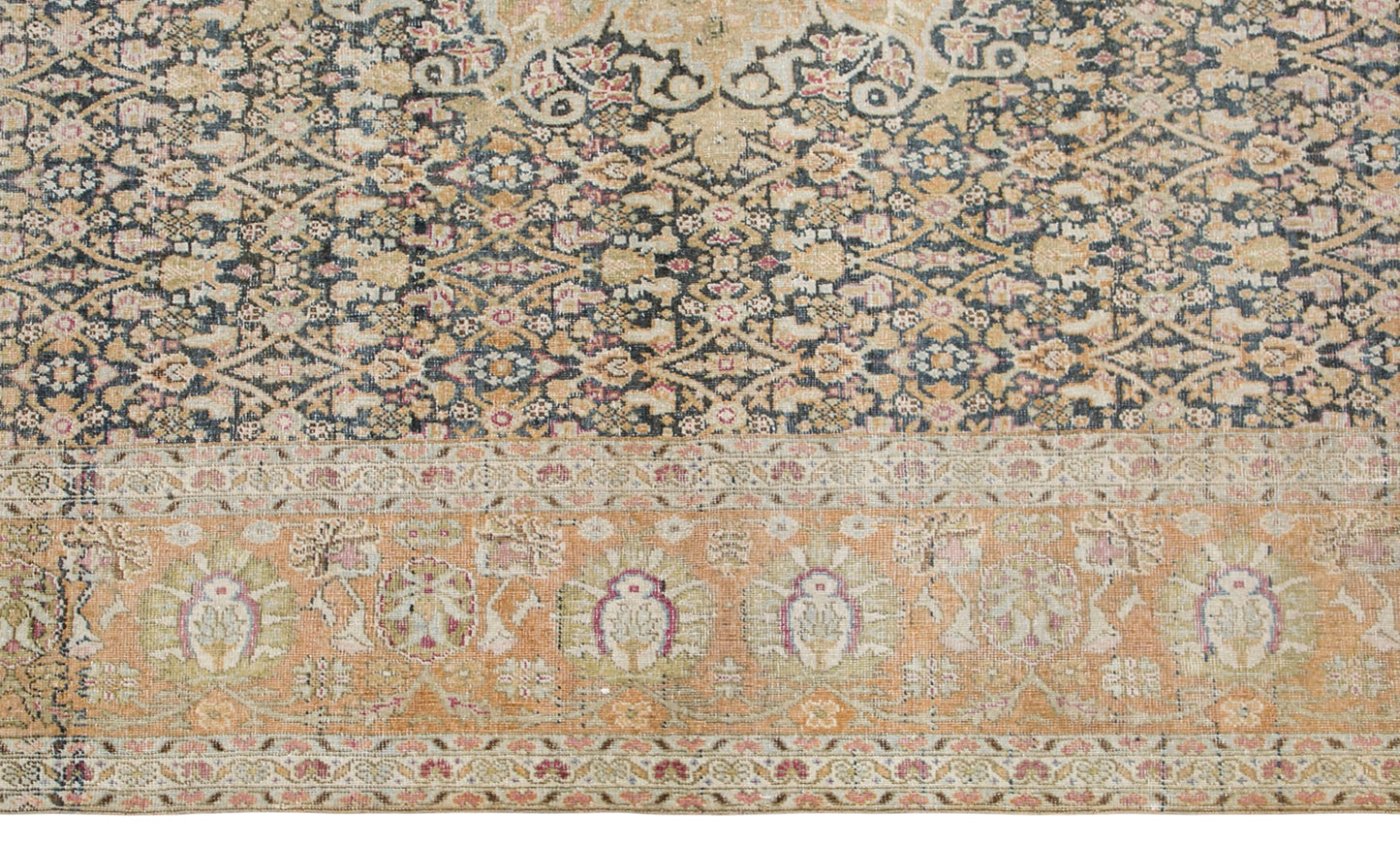 Vintage Turkish Area Rug, 9x14.3 ft, 275x435 cm