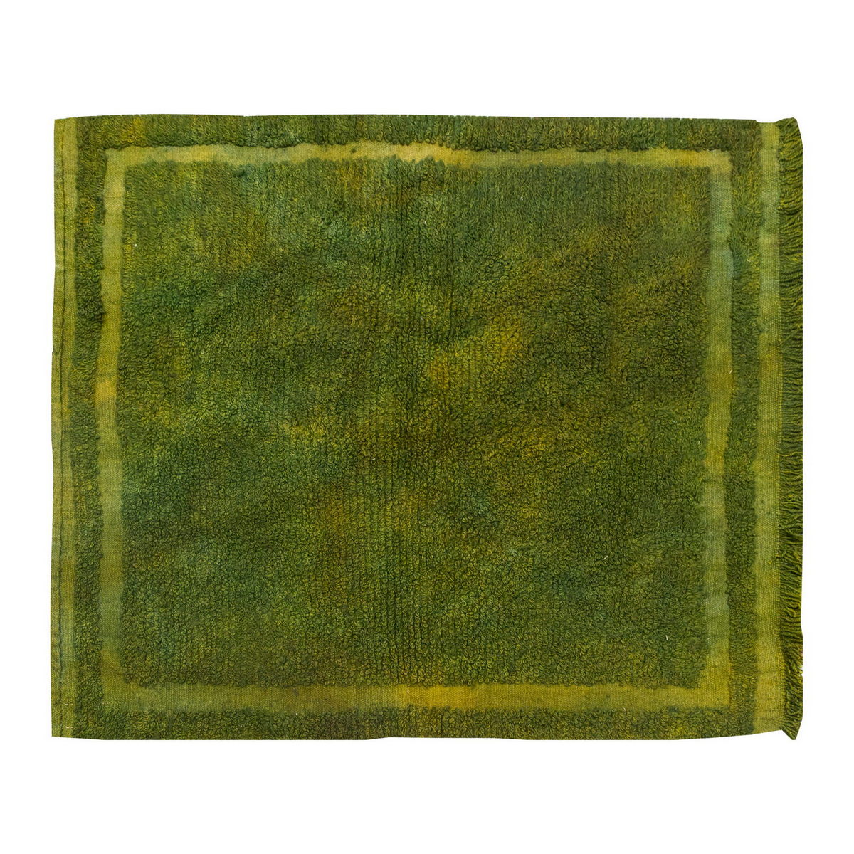 3x3'5" ft Turkish Tulu,Tulu Rug, Karapınar Tulu Rug, Vintage Tulu 92 x 105 cm