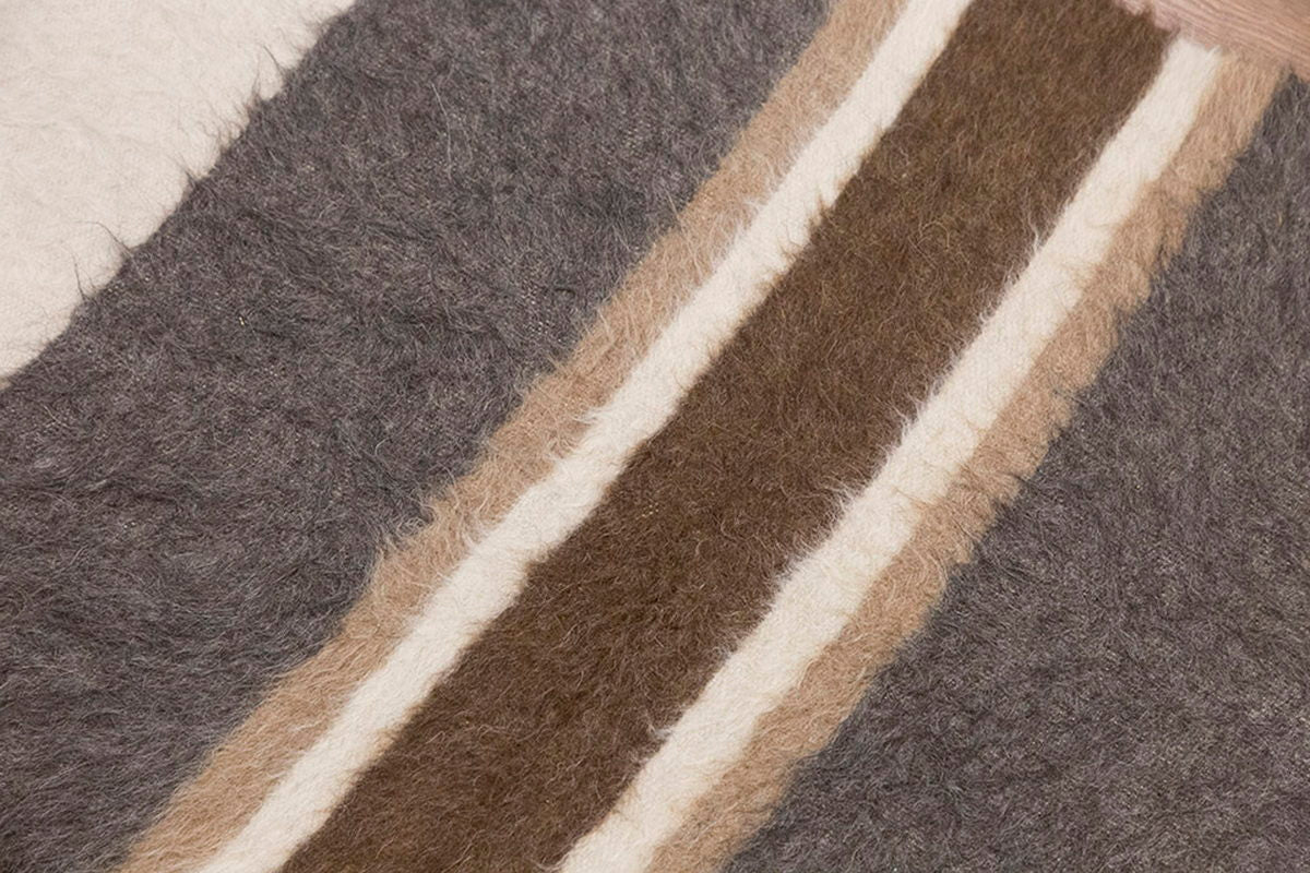 3x4, 2'6 x 3'11 ft, Siirt Blanket Kilim Rug, Siirt Blanket