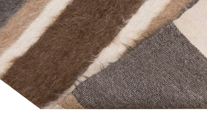 3x4, 2'6 x 3'11 ft, Siirt Blanket Kilim Rug, Siirt Blanket