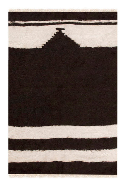 3x4, 2'6 x 3'9 ft, Siirt Blanket Kilim Rug, Siirt Blanket
