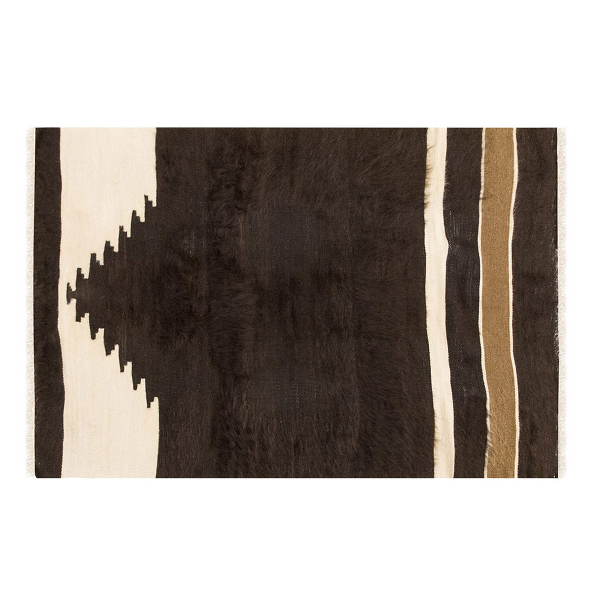 3x4, 2'7 x 3'10 ft, Siirt Blanket Kilim Rug, Siirt Blanket