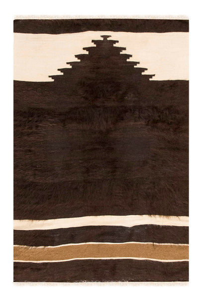 3x4, 2'7 x 3'10 ft, Siirt Blanket Kilim Rug, Siirt Blanket