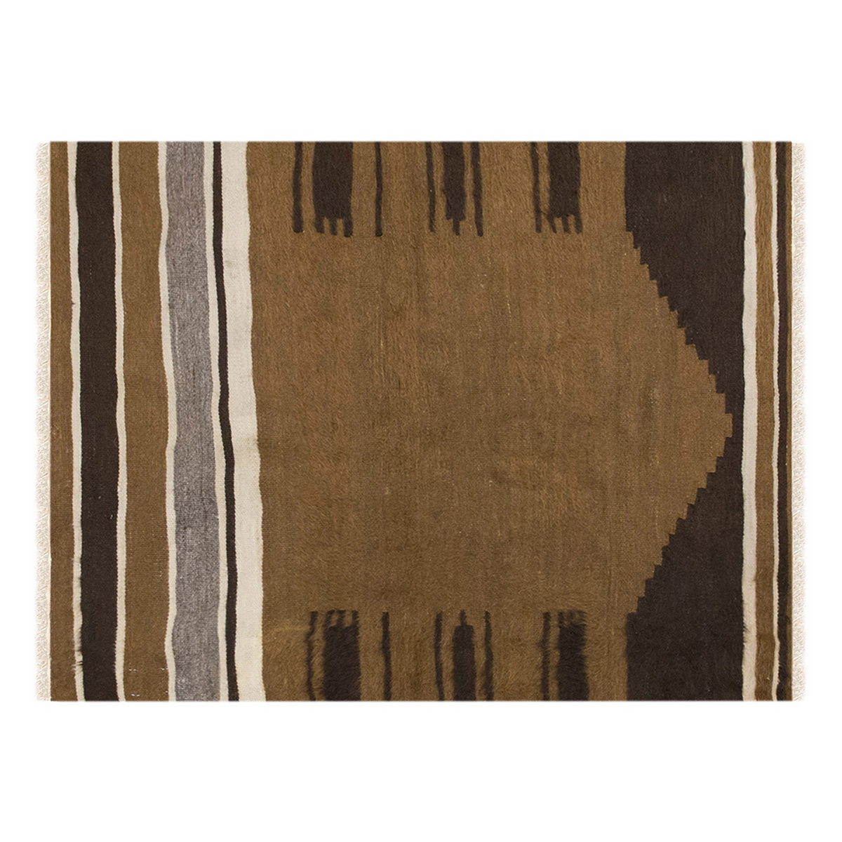 3x4, 2'8 x 3'6 ft, Siirt Blanket Kilim Rug, Siirt Blanket