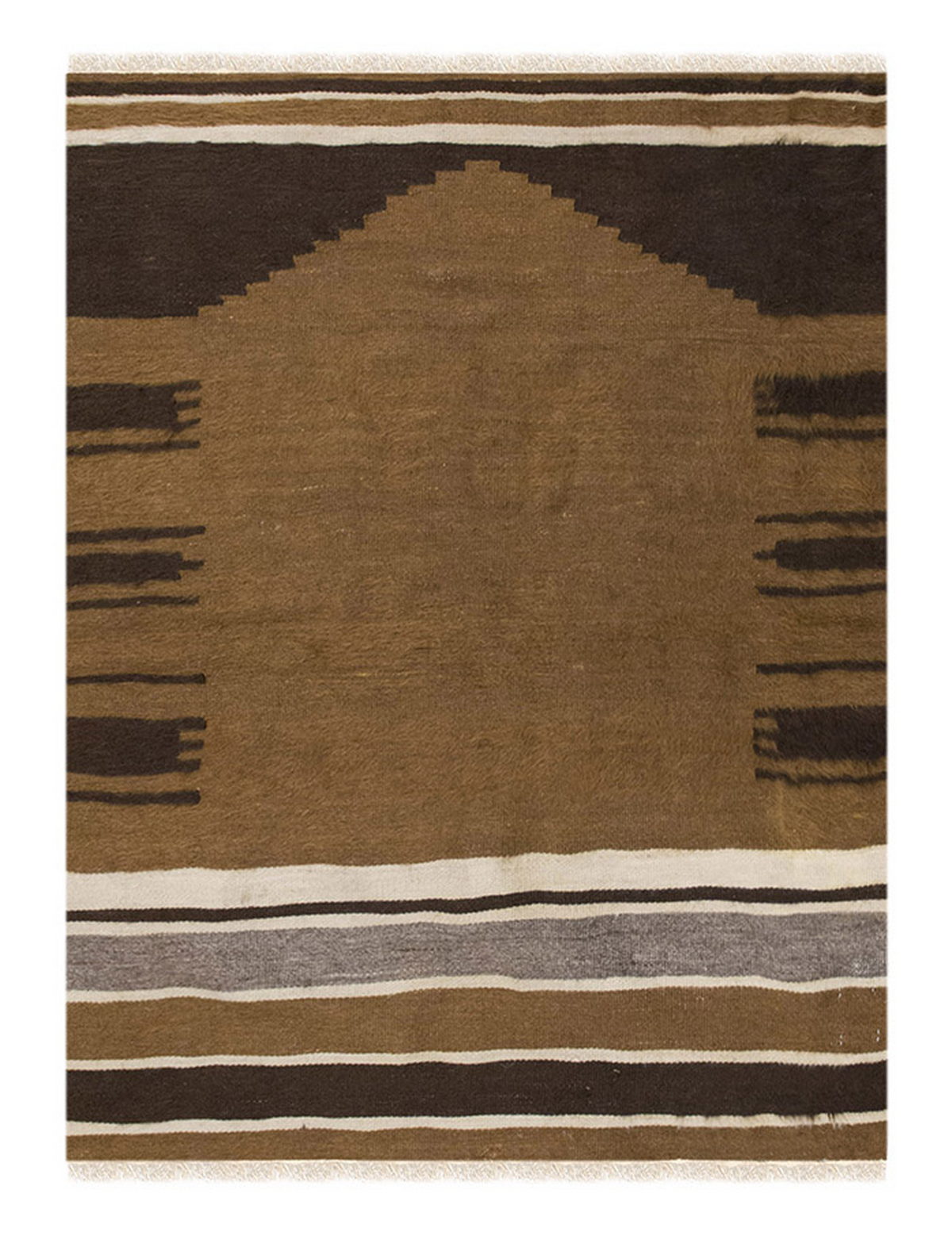 3x4, 2'8 x 3'6 ft, Siirt Blanket Kilim Rug, Siirt Blanket