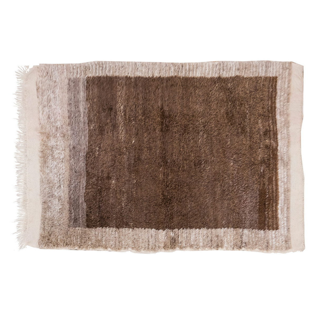 3x4'4 ft Turkish Tulu,Tulu Rug, Karapınar Tulu Rug, Vintage Tulu 92 x 132 cm