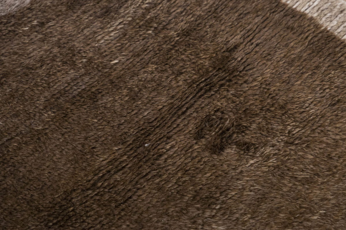 3x4'4 ft Turkish Tulu,Tulu Rug, Karapınar Tulu Rug, Vintage Tulu 92 x 132 cm
