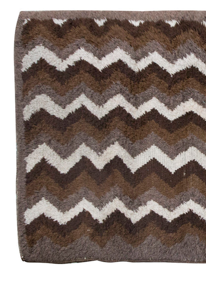 3x6'5" ft Turkish Tulu,Tulu Rug, Karapınar Tulu Rug, Vintage Tulu 92 x 196 cm