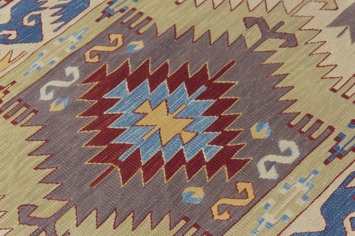 3x8 feet Kilim,3x8 Kilim Rug,Turkish Kilim Rug,Oushak Kilim,Handwoven Kilim, Handspun Wool Kilim Rug,New Kilim Rug,Natural Color Kilim