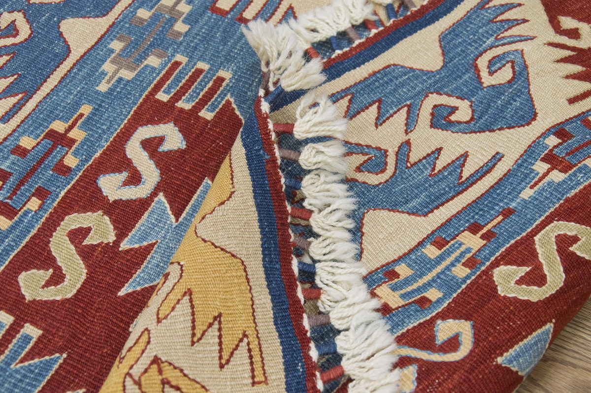 3x8 feet Kilim,3x8 Kilim Rug,Turkish Kilim Rug,Oushak Kilim,Handwoven Kilim, Handspun Wool Kilim Rug,New Kilim Rug,Natural Color Kilim