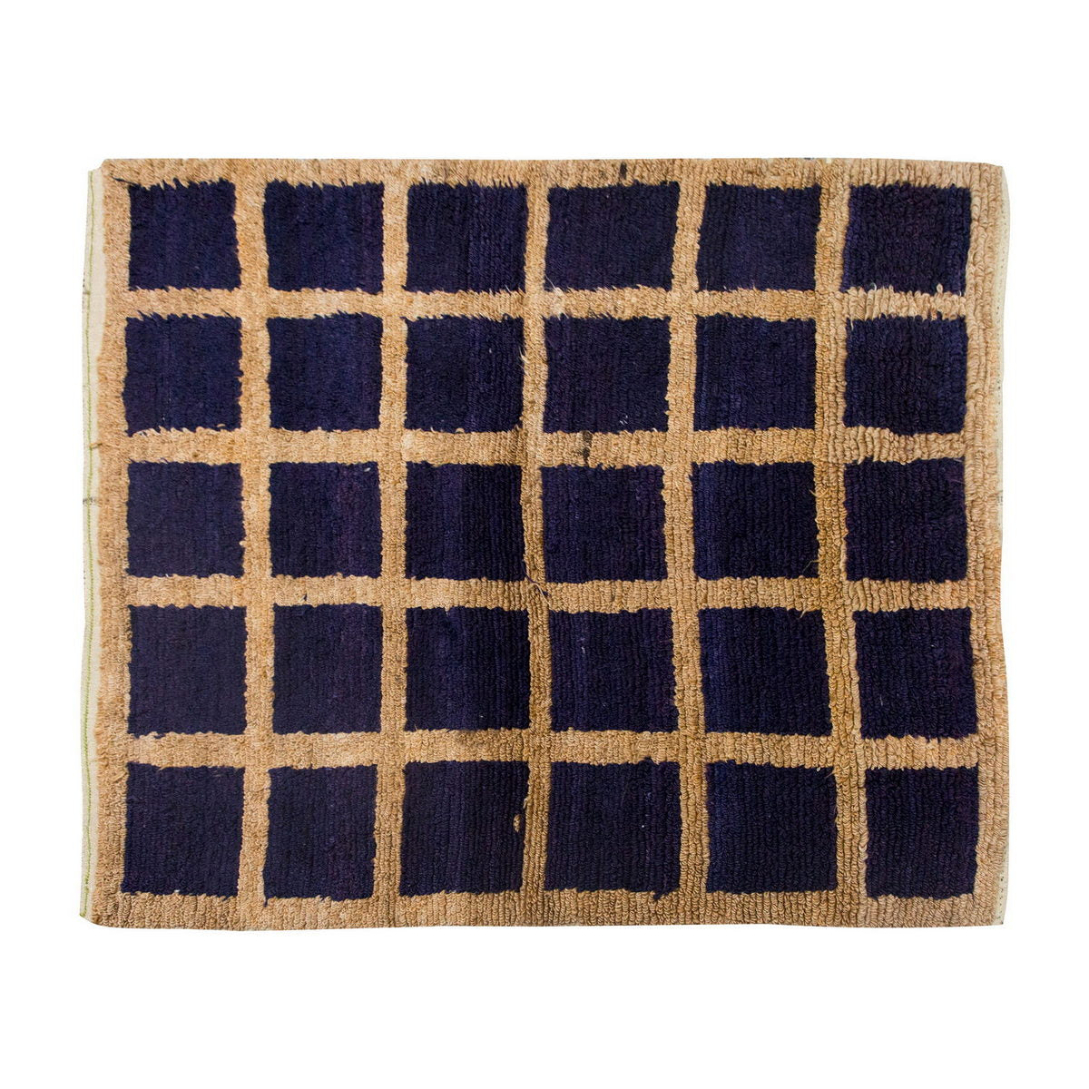 4'1"x4'11" ft Turkish Tulu,Tulu Rug, Karapınar Tulu Rug, Vintage Tulu 125 x 150 cm