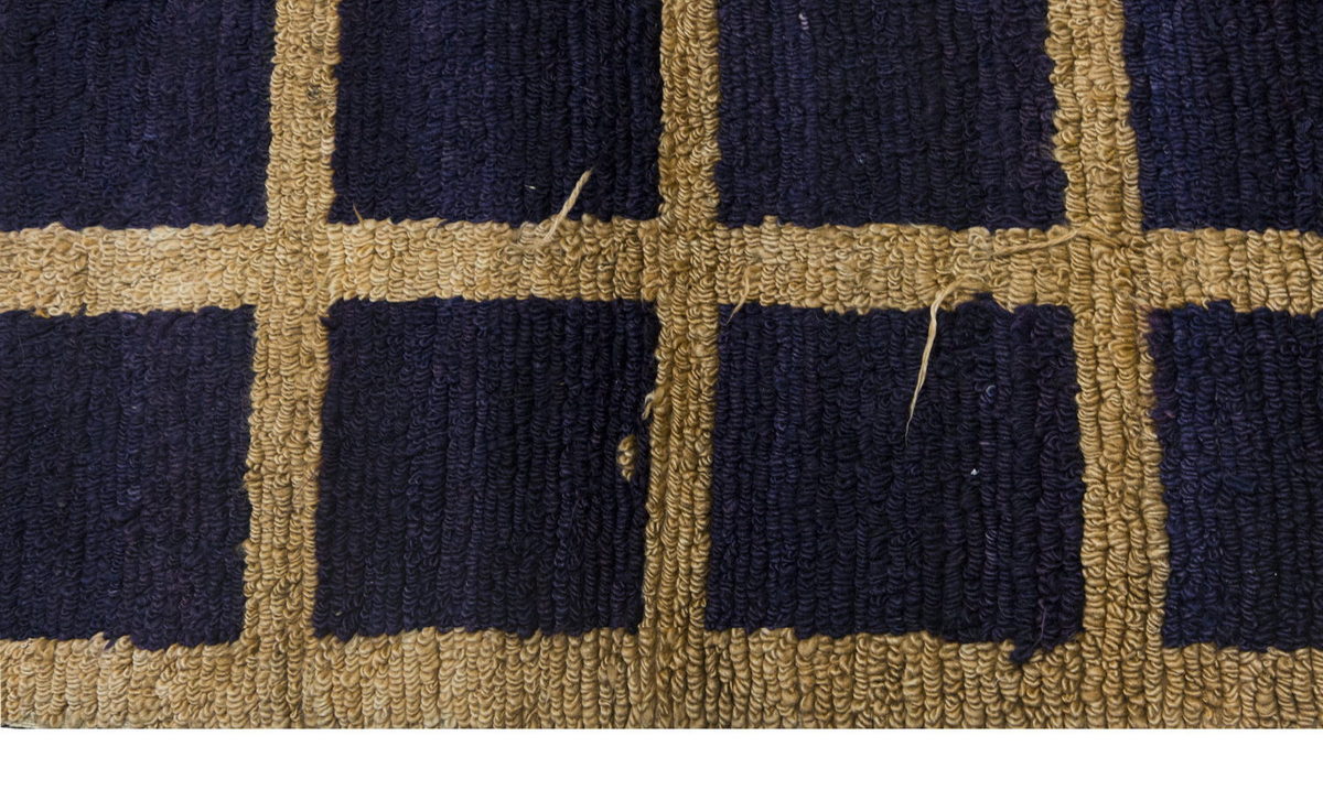 4'1"x4'11" ft Turkish Tulu,Tulu Rug, Karapınar Tulu Rug, Vintage Tulu 125 x 150 cm