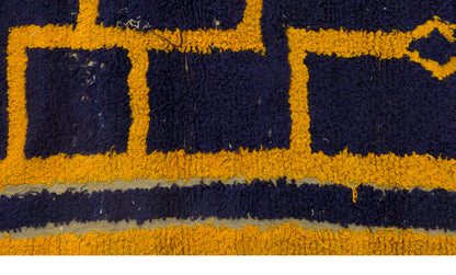 4'1"x5'2" ft Turkish Tulu,Tulu Rug, Karapınar Tulu Rug, Vintage Tulu 124 x 158 cm