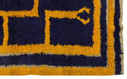 4'1"x5'2" ft Turkish Tulu,Tulu Rug, Karapınar Tulu Rug, Vintage Tulu 124 x 158 cm