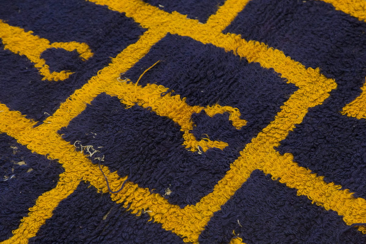 4'1"x5'2" ft Turkish Tulu,Tulu Rug, Karapınar Tulu Rug, Vintage Tulu 124 x 158 cm