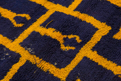 4'1"x5'2" ft Turkish Tulu,Tulu Rug, Karapınar Tulu Rug, Vintage Tulu 124 x 158 cm