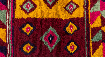 4'1"x6'11" ft Turkish Tulu,Tulu Rug, Karapınar Tulu Rug, Vintage Tulu 125 x 212 cm