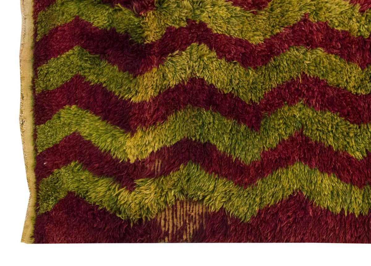 4'10"x6'11" ft Turkish Tulu,Tulu Rug, Karapınar Tulu Rug, Vintage Tulu 147 x 210 cm