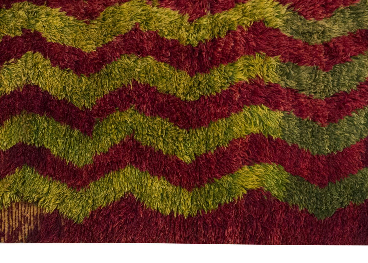 4'10"x6'11" ft Turkish Tulu,Tulu Rug, Karapınar Tulu Rug, Vintage Tulu 147 x 210 cm