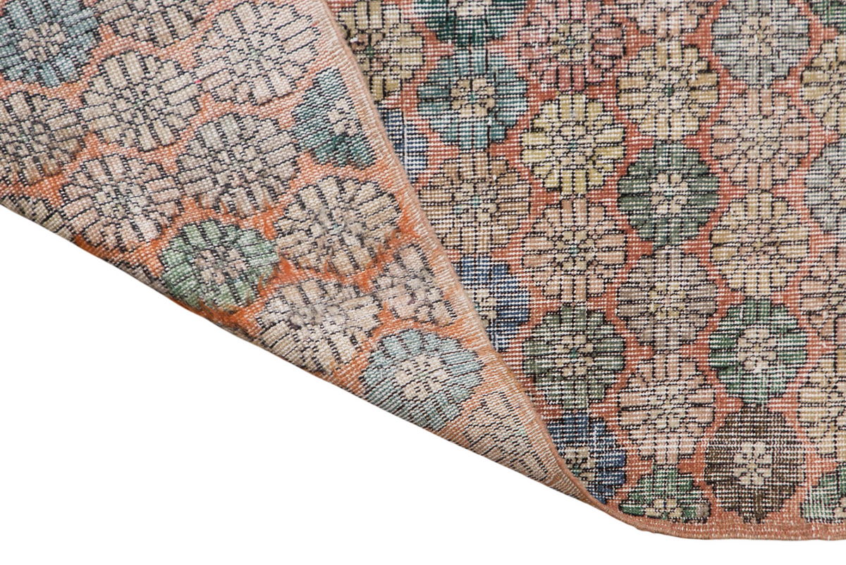 4'2" x 7'4" | 128x224 cm Hand-Spun Wool • Nomadic Anatolian Rug