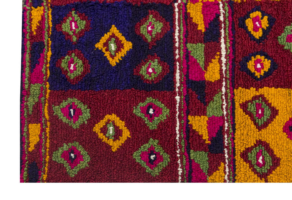 4'2"x5'7" ft Turkish Tulu,Tulu Rug, Karapınar Tulu Rug, Vintage Tulu 126 x 170 cm